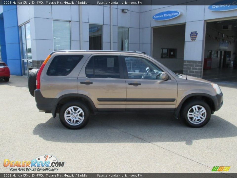 2003 Honda CR-V EX 4WD Mojave Mist Metallic / Saddle Photo #2