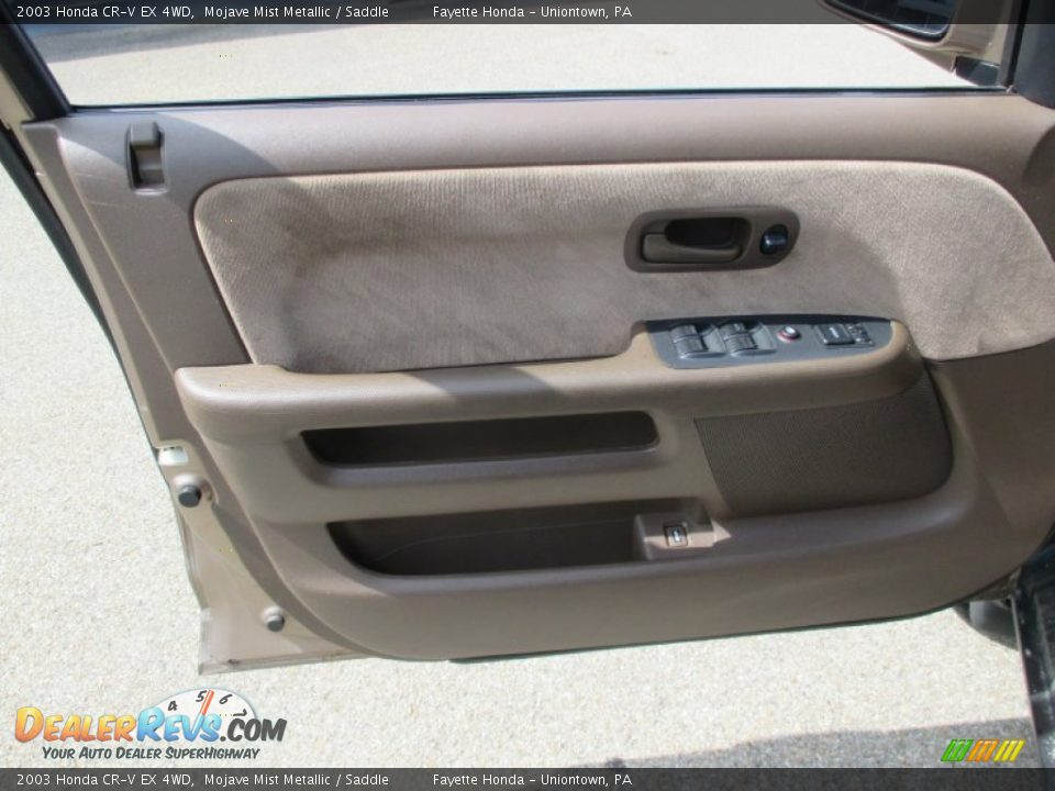 2003 Honda CR-V EX 4WD Mojave Mist Metallic / Saddle Photo #6