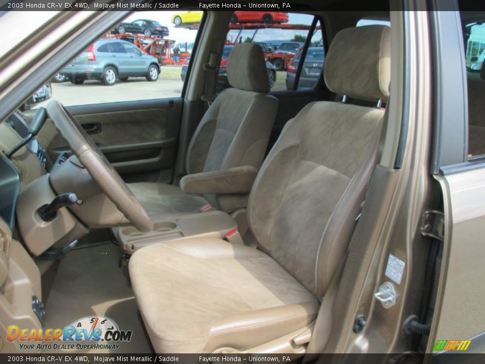 2003 Honda CR-V EX 4WD Mojave Mist Metallic / Saddle Photo #7