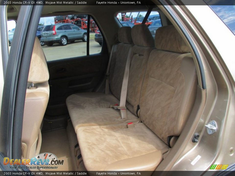 2003 Honda CR-V EX 4WD Mojave Mist Metallic / Saddle Photo #8