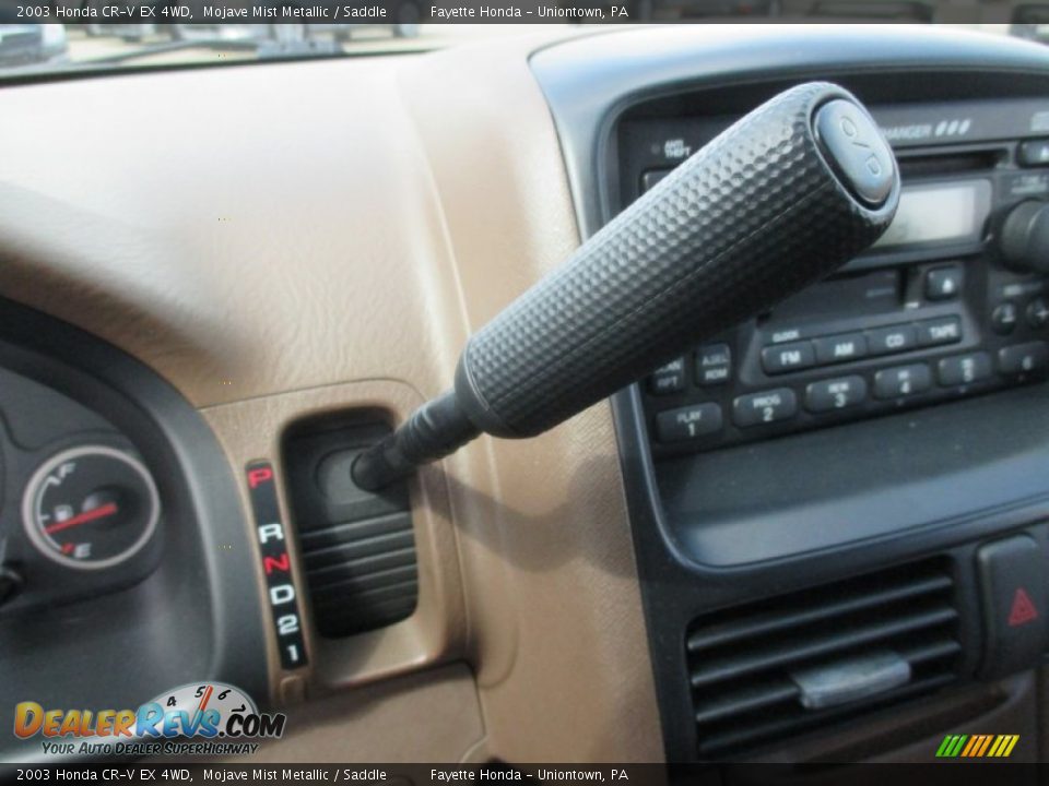 2003 Honda CR-V EX 4WD Mojave Mist Metallic / Saddle Photo #12