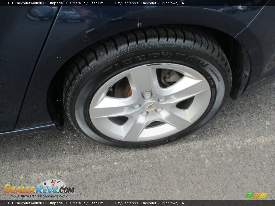2011 Chevrolet Malibu LS Imperial Blue Metallic / Titanium Photo #3