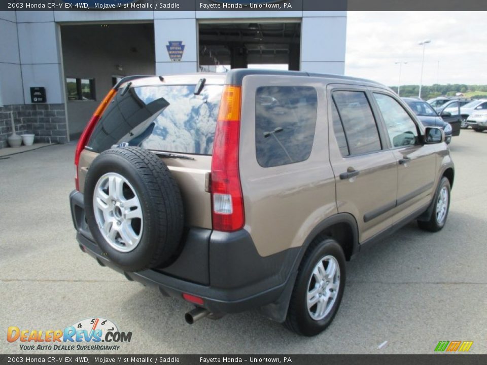 2003 Honda CR-V EX 4WD Mojave Mist Metallic / Saddle Photo #18