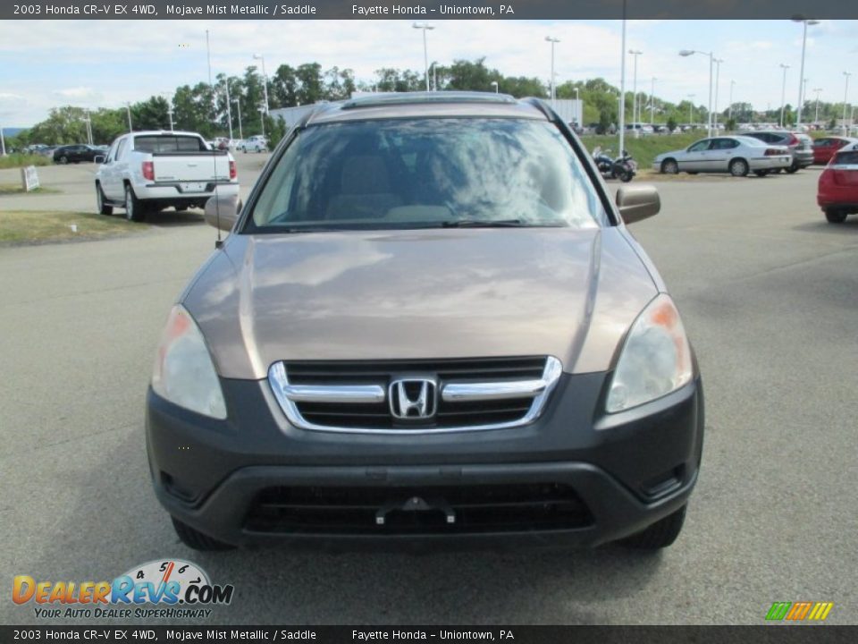2003 Honda CR-V EX 4WD Mojave Mist Metallic / Saddle Photo #19