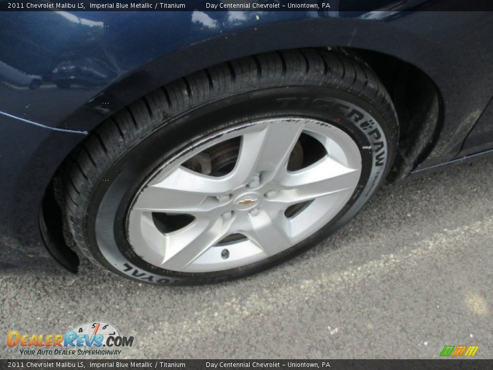2011 Chevrolet Malibu LS Imperial Blue Metallic / Titanium Photo #13