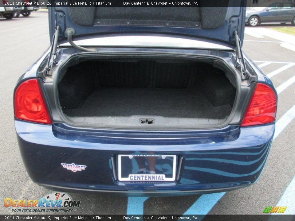 2011 Chevrolet Malibu LS Imperial Blue Metallic / Titanium Photo #15