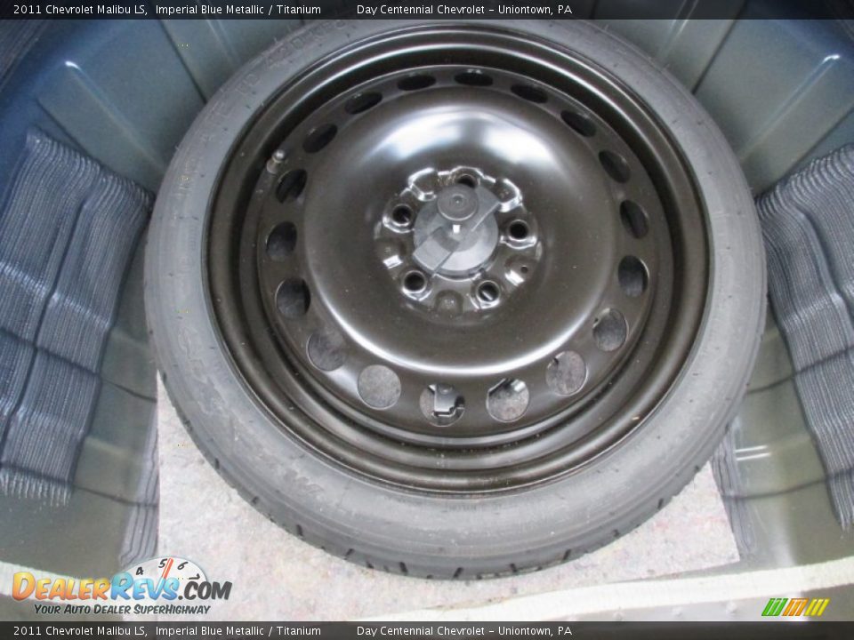 2011 Chevrolet Malibu LS Imperial Blue Metallic / Titanium Photo #16