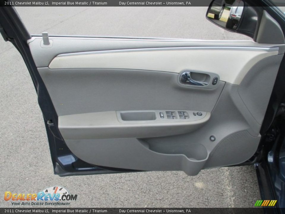 2011 Chevrolet Malibu LS Imperial Blue Metallic / Titanium Photo #19