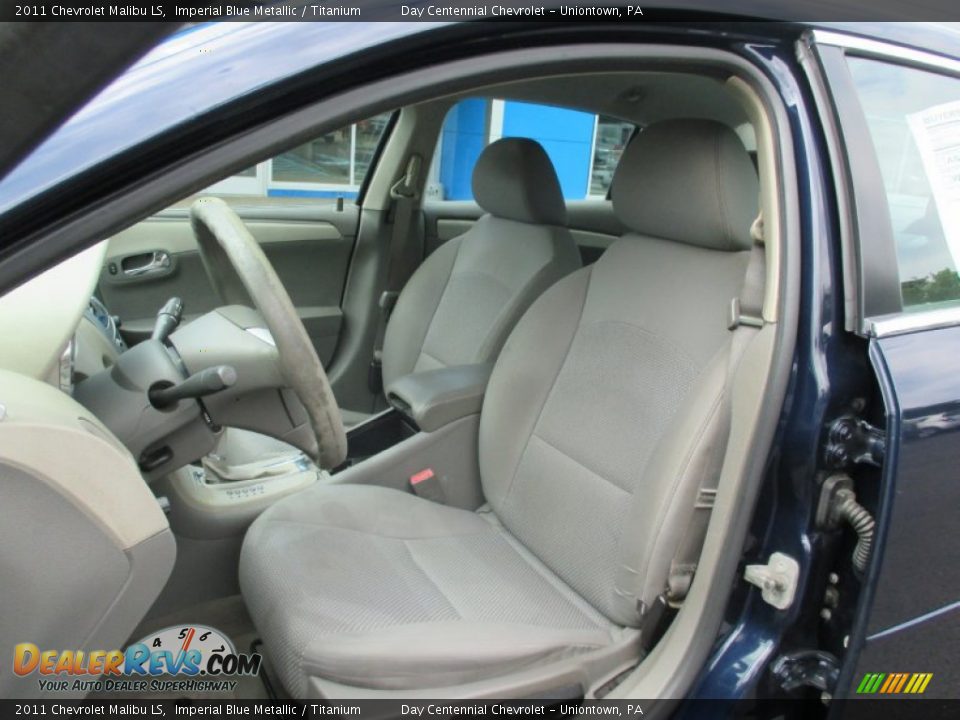 2011 Chevrolet Malibu LS Imperial Blue Metallic / Titanium Photo #22