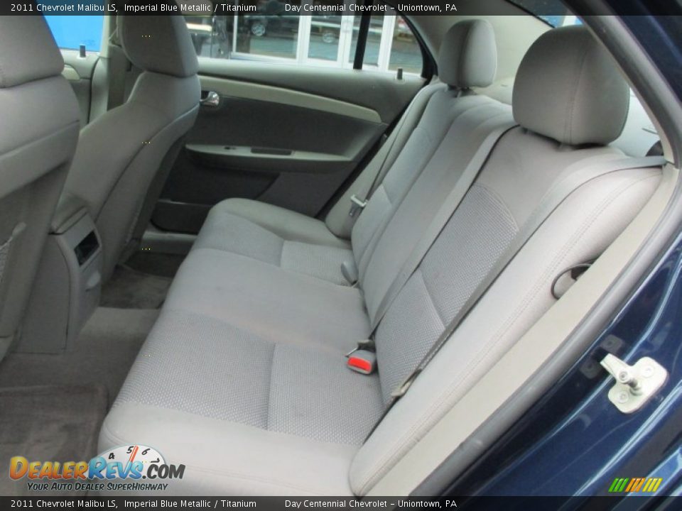 2011 Chevrolet Malibu LS Imperial Blue Metallic / Titanium Photo #23