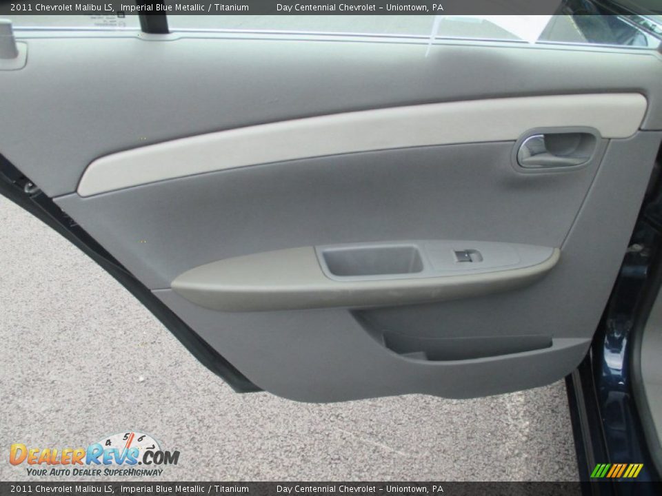 2011 Chevrolet Malibu LS Imperial Blue Metallic / Titanium Photo #24