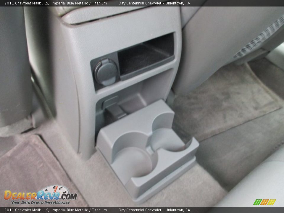 2011 Chevrolet Malibu LS Imperial Blue Metallic / Titanium Photo #25