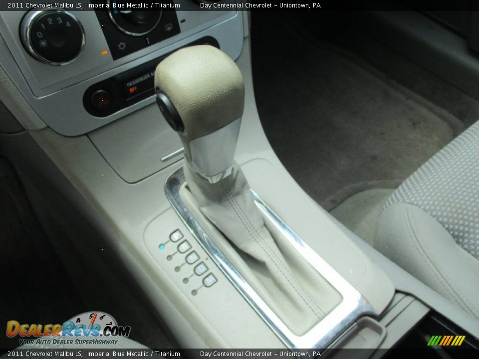 2011 Chevrolet Malibu LS Imperial Blue Metallic / Titanium Photo #27