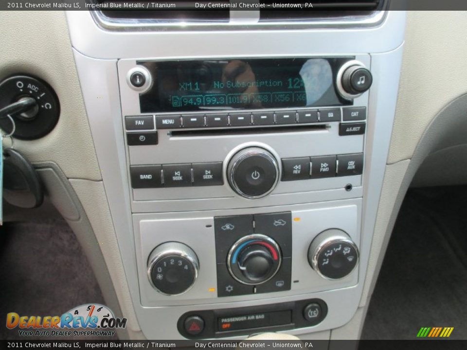 2011 Chevrolet Malibu LS Imperial Blue Metallic / Titanium Photo #28