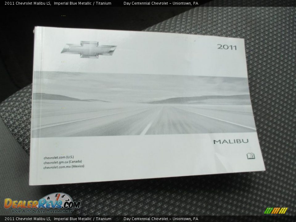 2011 Chevrolet Malibu LS Imperial Blue Metallic / Titanium Photo #33