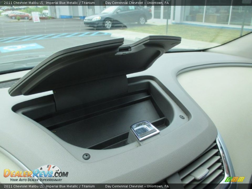 2011 Chevrolet Malibu LS Imperial Blue Metallic / Titanium Photo #34