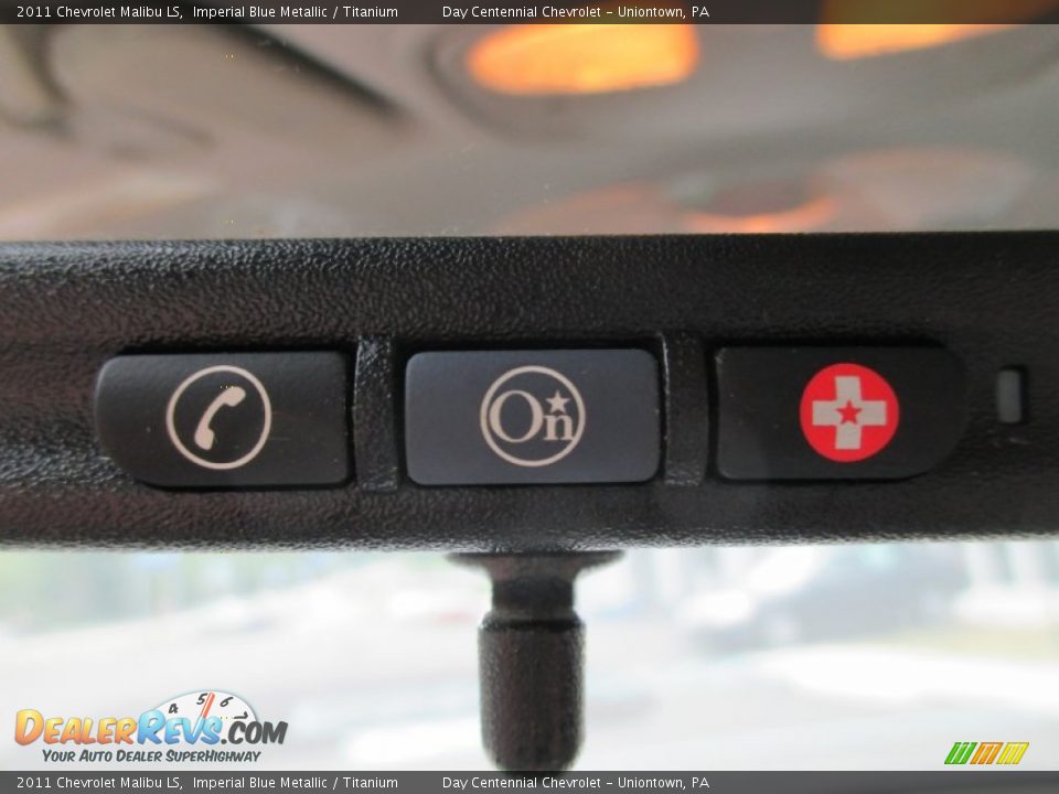 2011 Chevrolet Malibu LS Imperial Blue Metallic / Titanium Photo #35