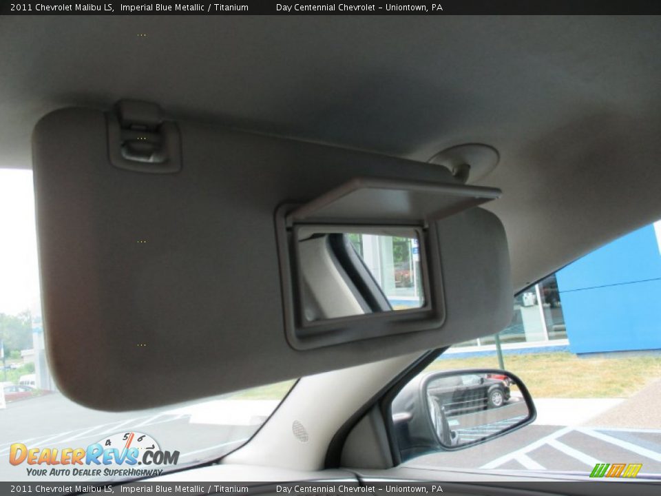 2011 Chevrolet Malibu LS Imperial Blue Metallic / Titanium Photo #36