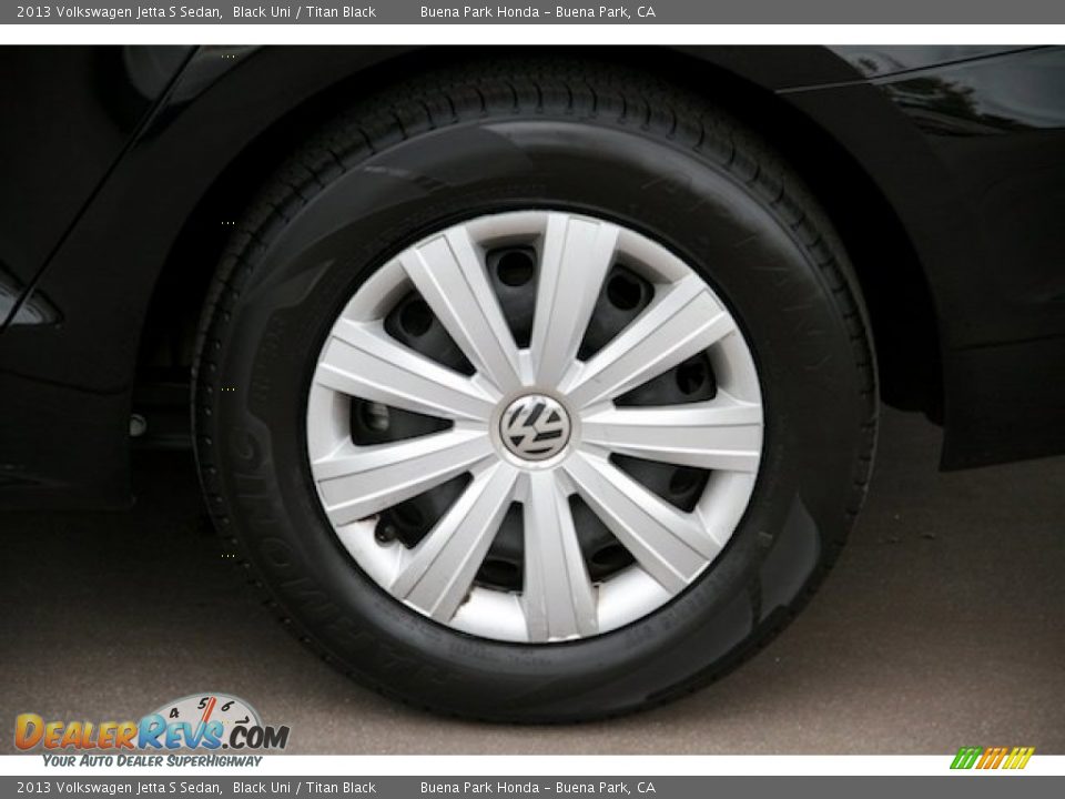 2013 Volkswagen Jetta S Sedan Black Uni / Titan Black Photo #27