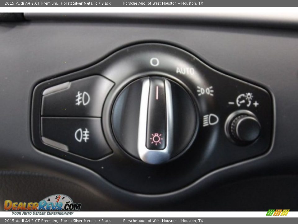 2015 Audi A4 2.0T Premium Florett Silver Metallic / Black Photo #30