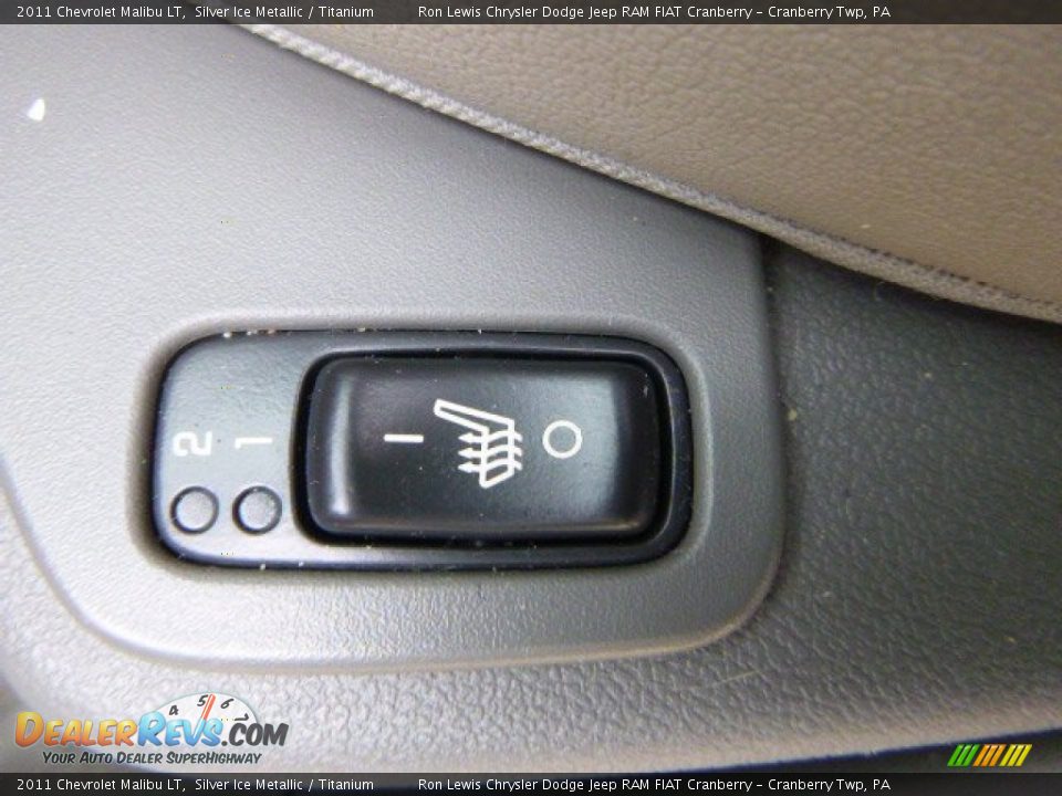 2011 Chevrolet Malibu LT Silver Ice Metallic / Titanium Photo #16