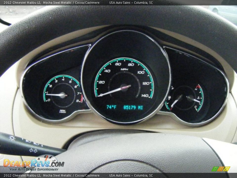 2012 Chevrolet Malibu LS Mocha Steel Metallic / Cocoa/Cashmere Photo #8