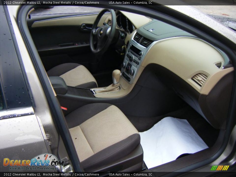 2012 Chevrolet Malibu LS Mocha Steel Metallic / Cocoa/Cashmere Photo #14