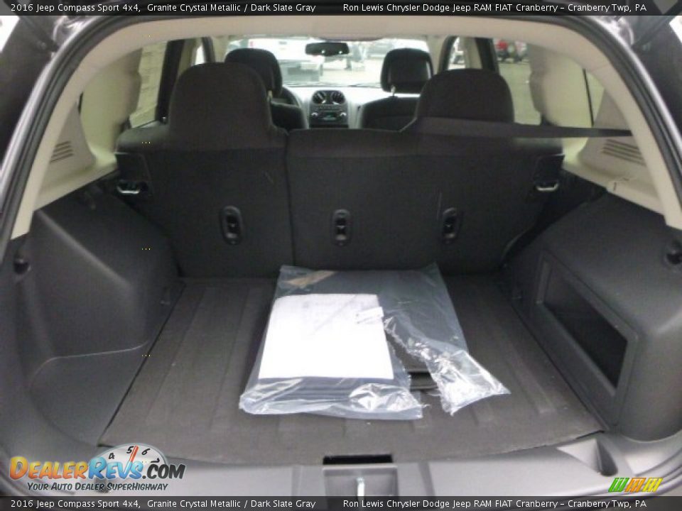2016 Jeep Compass Sport 4x4 Granite Crystal Metallic / Dark Slate Gray Photo #5