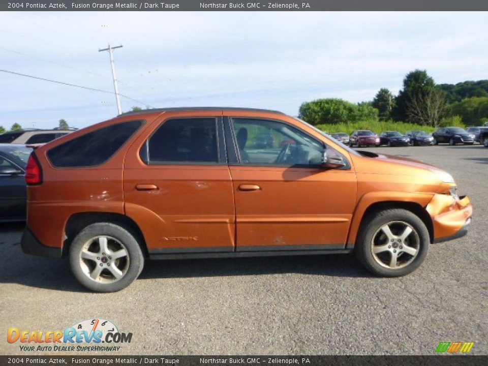 2004 Pontiac Aztek Fusion Orange Metallic / Dark Taupe Photo #5