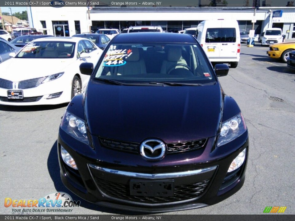 2011 Mazda CX-7 i Sport Black Cherry Mica / Sand Photo #2