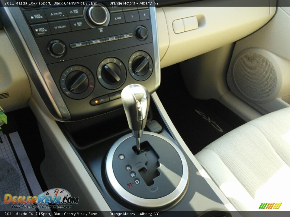 2011 Mazda CX-7 i Sport Black Cherry Mica / Sand Photo #13