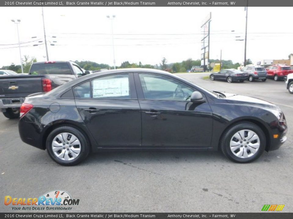 2016 Chevrolet Cruze Limited LS Black Granite Metallic / Jet Black/Medium Titanium Photo #2