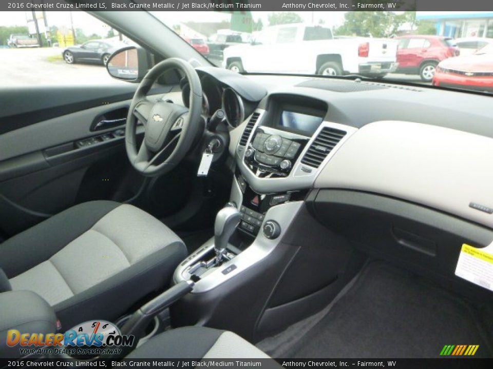 2016 Chevrolet Cruze Limited LS Black Granite Metallic / Jet Black/Medium Titanium Photo #5