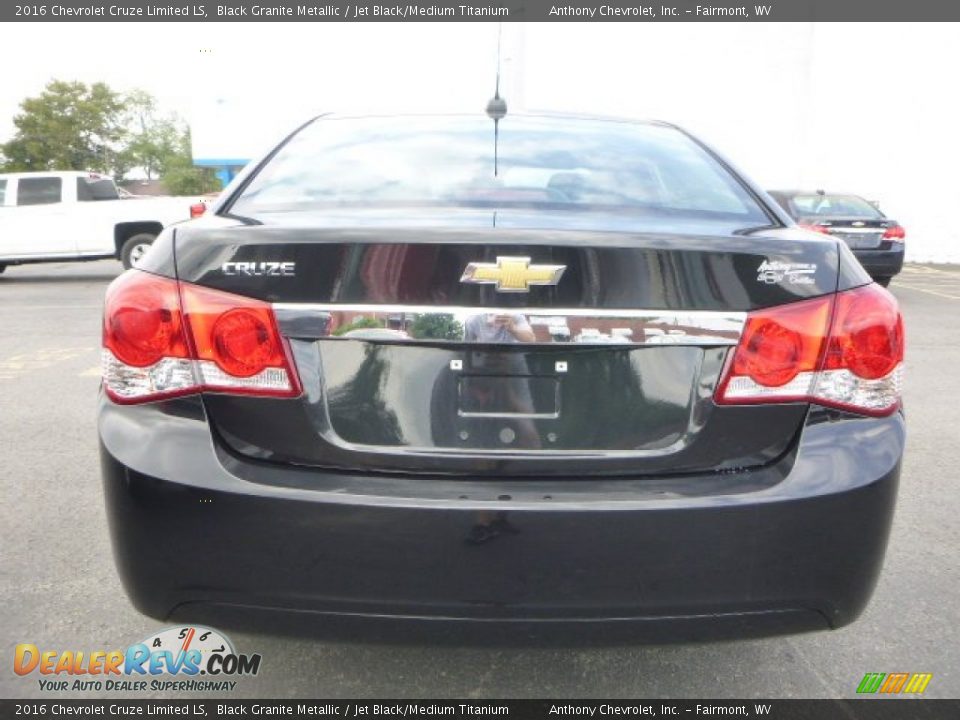 2016 Chevrolet Cruze Limited LS Black Granite Metallic / Jet Black/Medium Titanium Photo #7