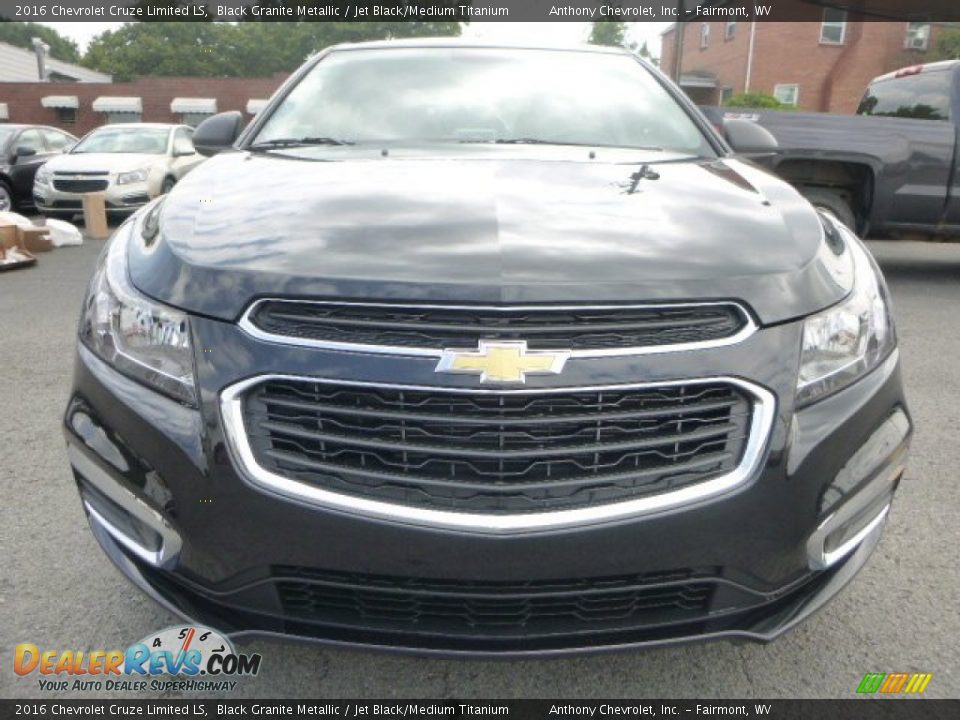 2016 Chevrolet Cruze Limited LS Black Granite Metallic / Jet Black/Medium Titanium Photo #13