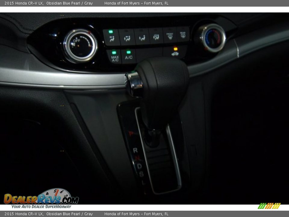 2015 Honda CR-V LX Obsidian Blue Pearl / Gray Photo #13