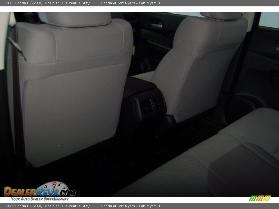 2015 Honda CR-V LX Obsidian Blue Pearl / Gray Photo #20