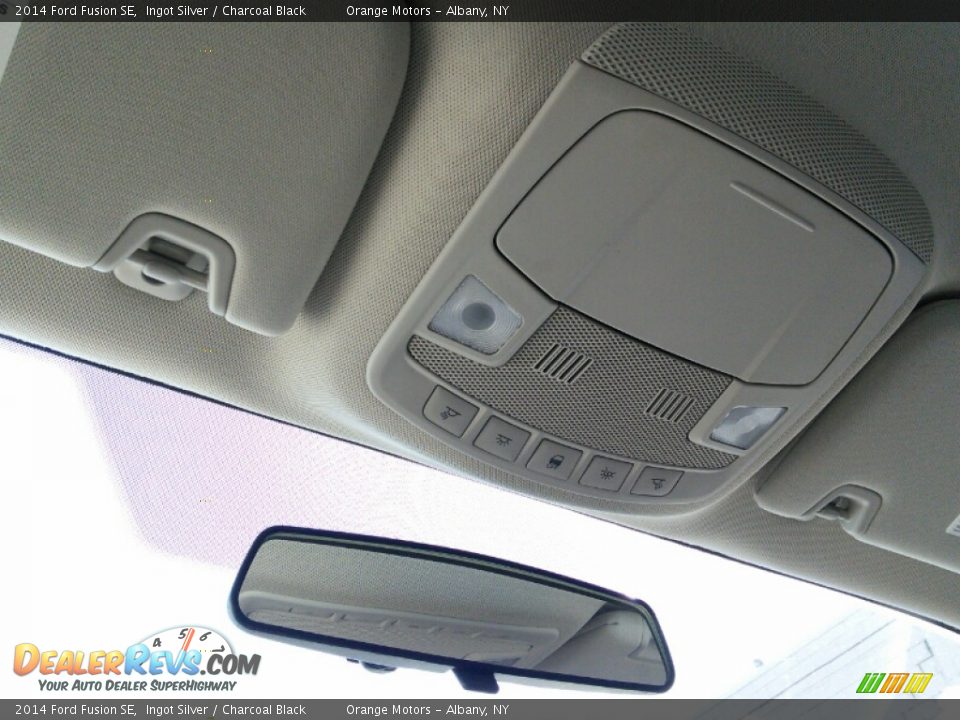 2014 Ford Fusion SE Ingot Silver / Charcoal Black Photo #14