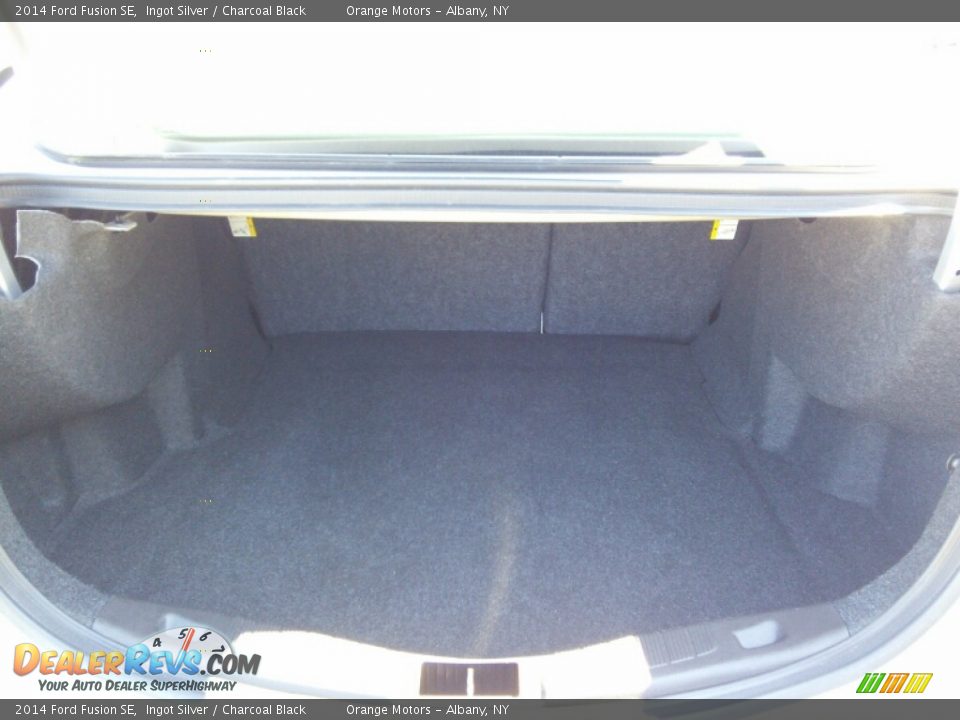2014 Ford Fusion SE Ingot Silver / Charcoal Black Photo #18