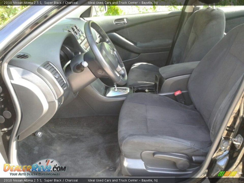 2010 Nissan Altima 2.5 S Super Black / Charcoal Photo #14