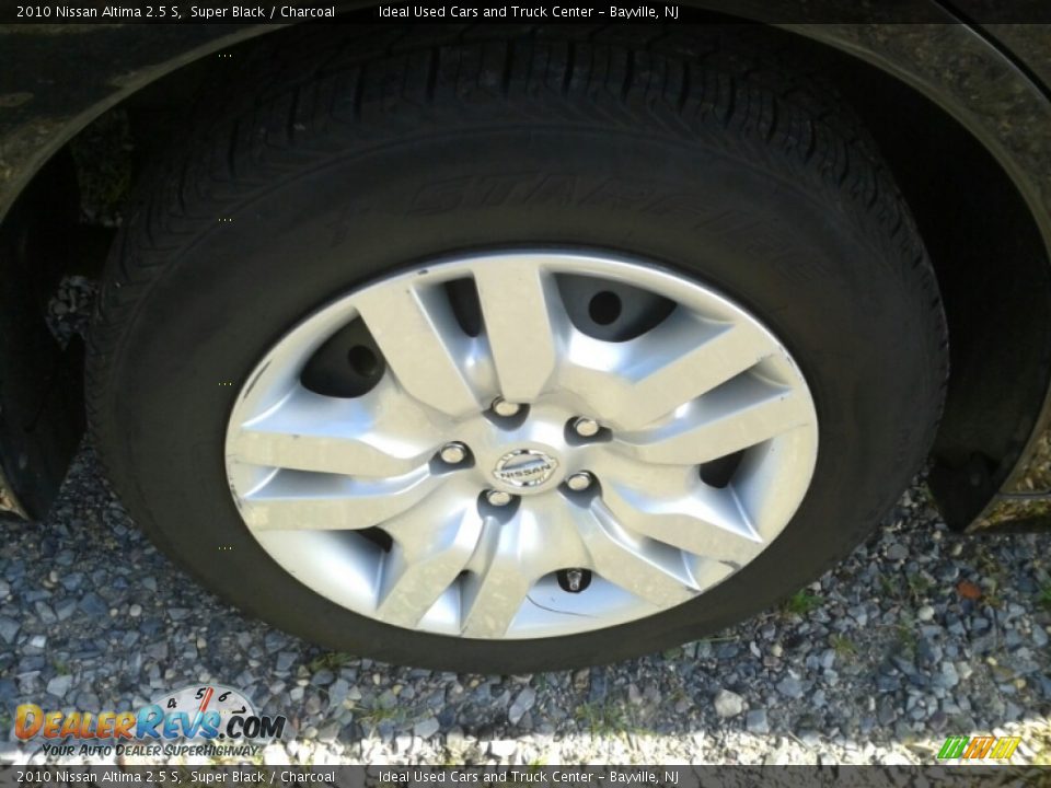 2010 Nissan Altima 2.5 S Super Black / Charcoal Photo #28
