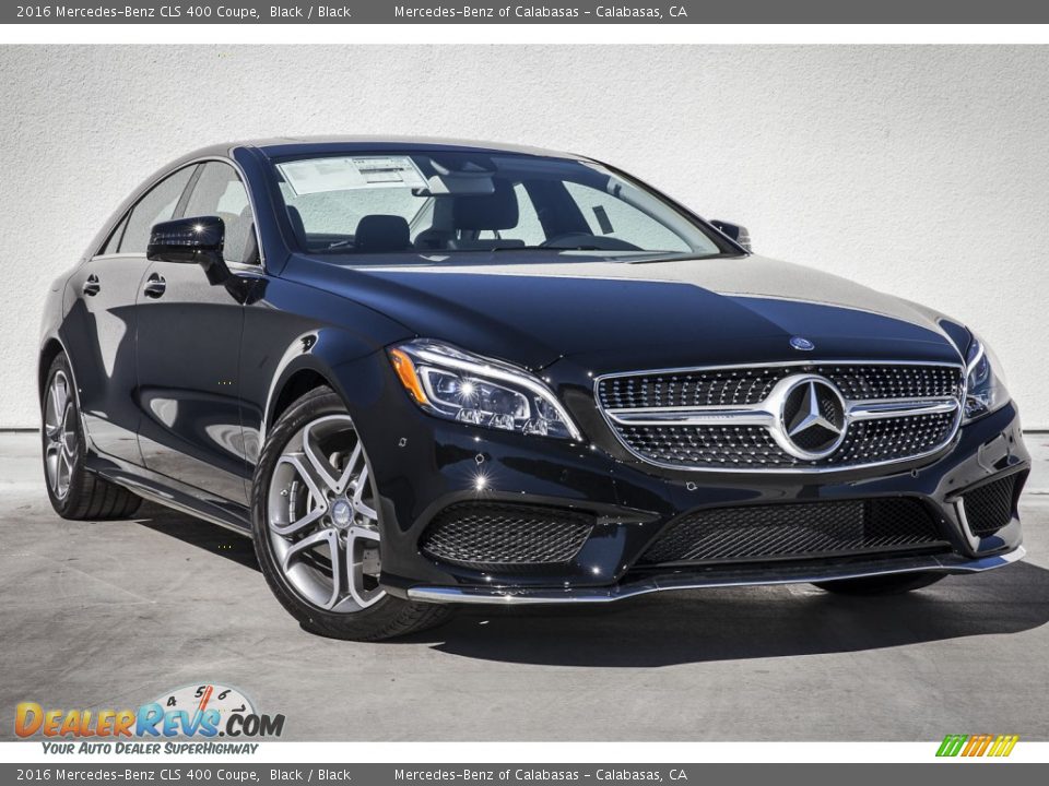 Front 3/4 View of 2016 Mercedes-Benz CLS 400 Coupe Photo #10