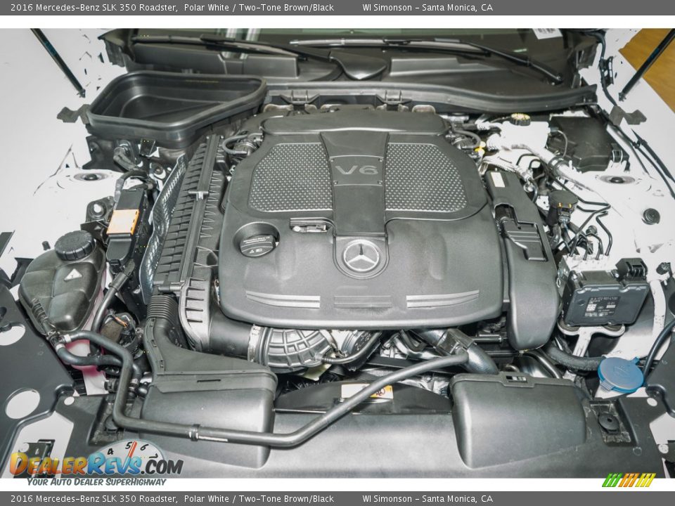 2016 Mercedes-Benz SLK 350 Roadster 3.5 Liter DI DOHC 24-Valve VVT V6 Engine Photo #9