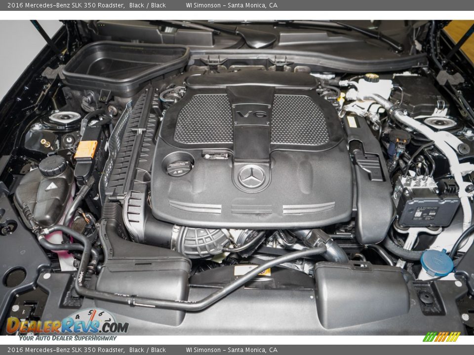 2016 Mercedes-Benz SLK 350 Roadster 3.5 Liter DI DOHC 24-Valve VVT V6 Engine Photo #9