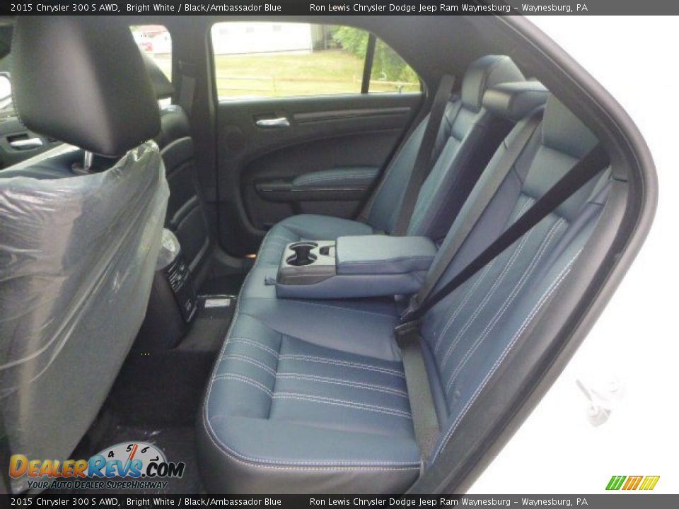 Rear Seat of 2015 Chrysler 300 S AWD Photo #4