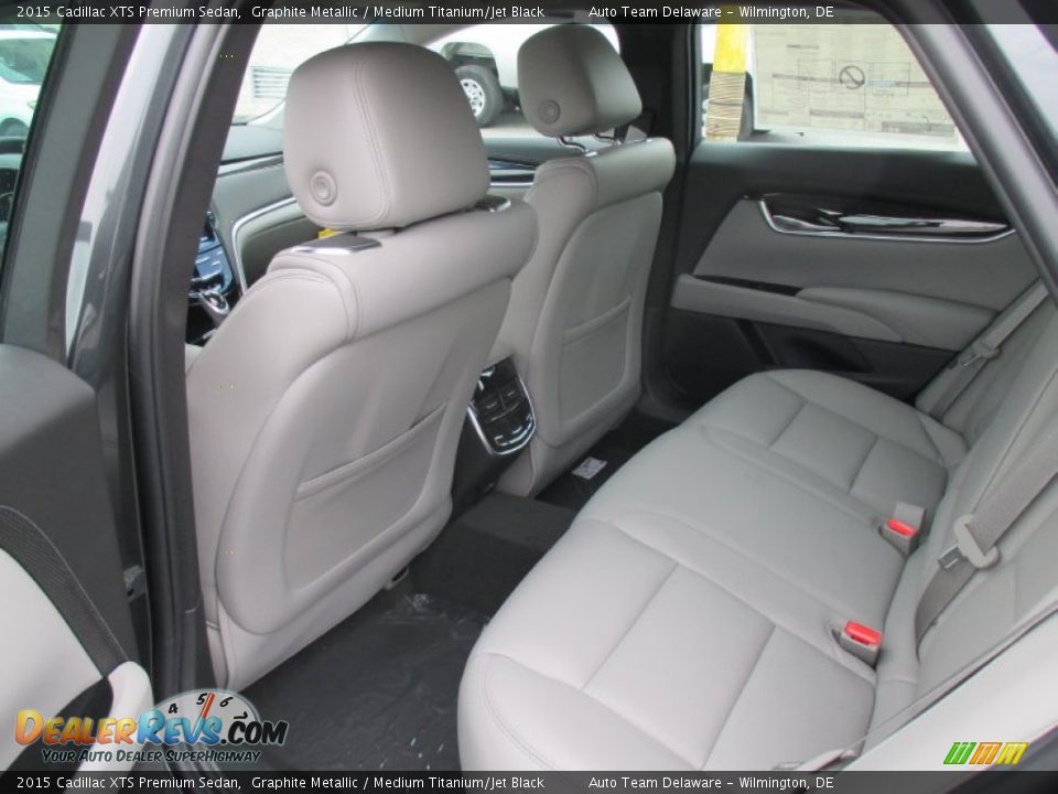 Rear Seat of 2015 Cadillac XTS Premium Sedan Photo #7