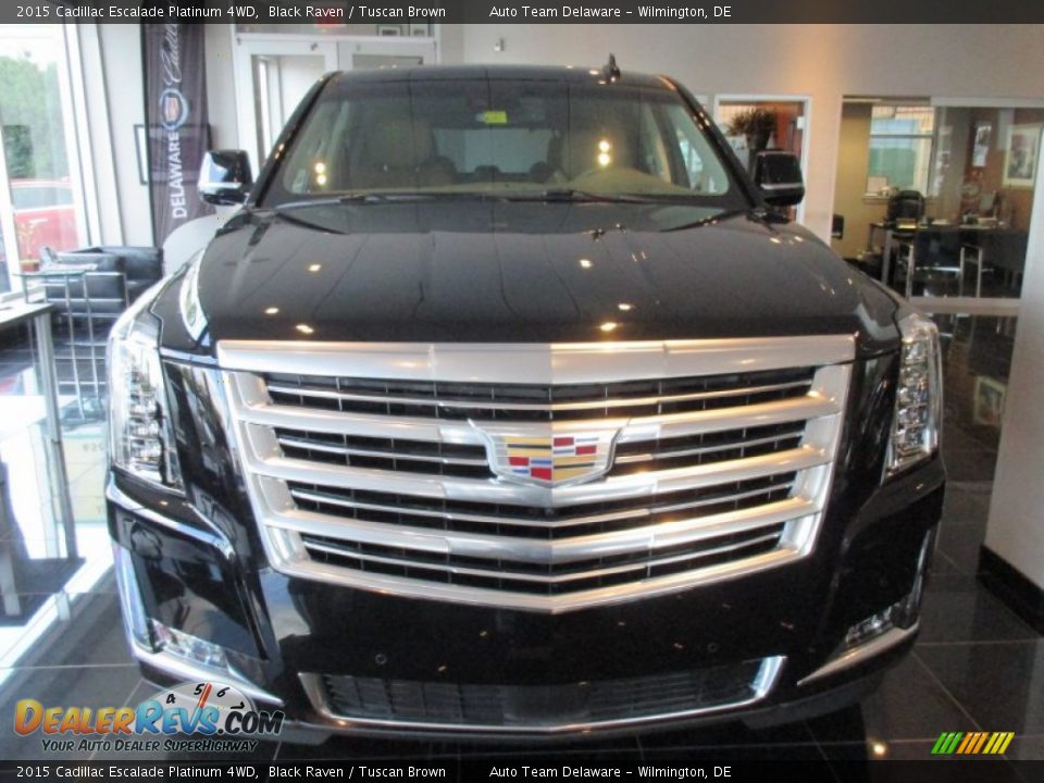 2015 Cadillac Escalade Platinum 4WD Black Raven / Tuscan Brown Photo #2