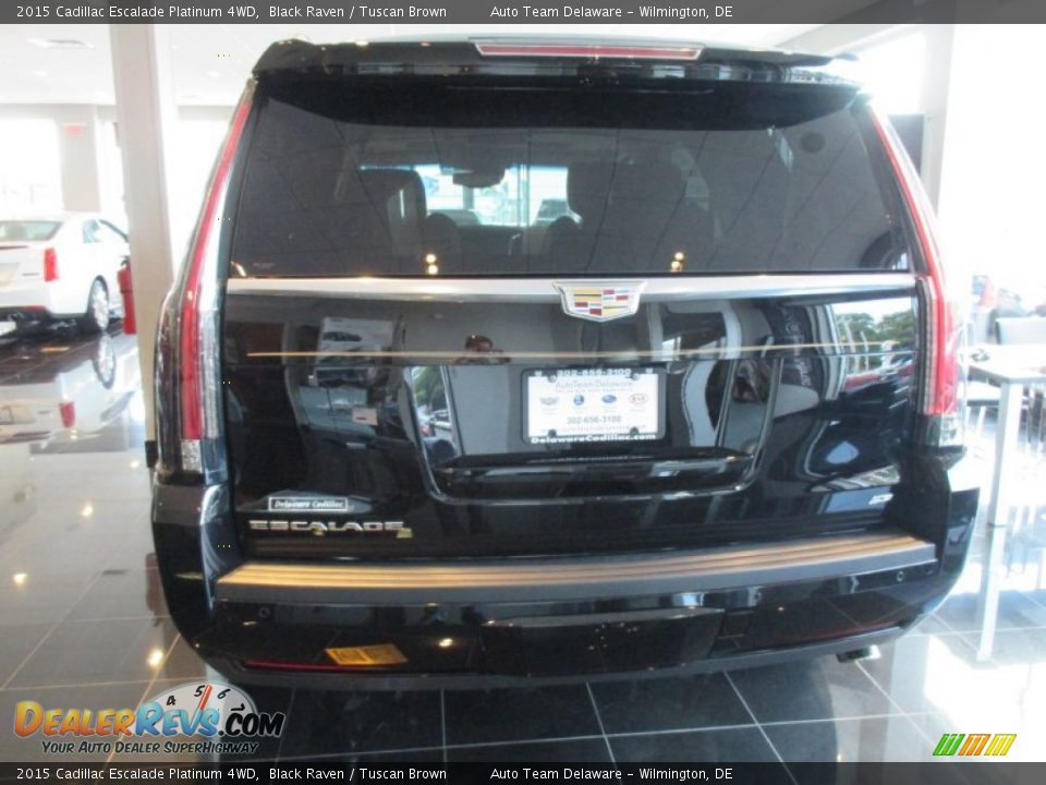 2015 Cadillac Escalade Platinum 4WD Black Raven / Tuscan Brown Photo #3