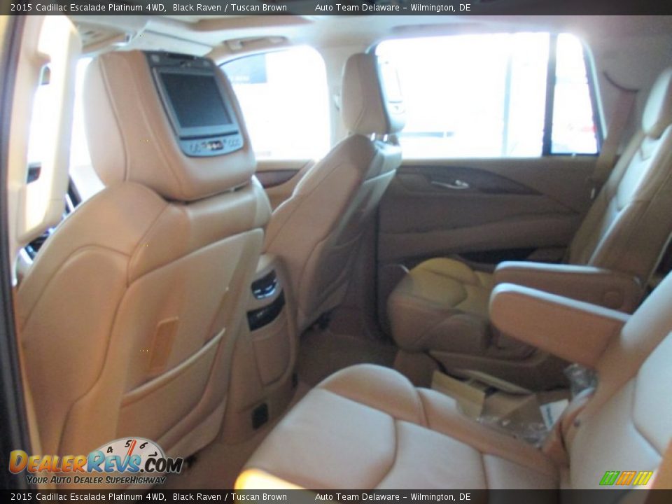 2015 Cadillac Escalade Platinum 4WD Black Raven / Tuscan Brown Photo #8