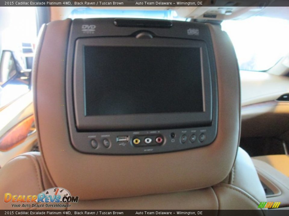 2015 Cadillac Escalade Platinum 4WD Black Raven / Tuscan Brown Photo #9